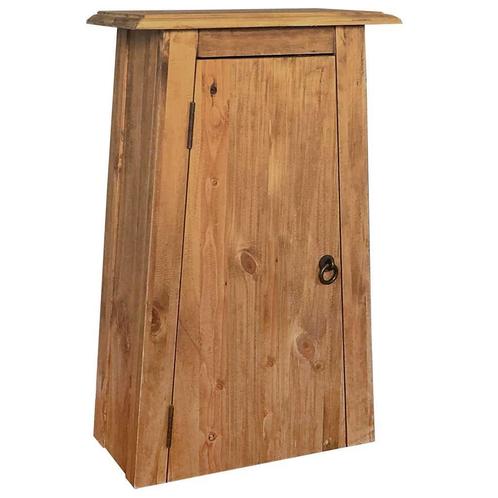 vidaXL Badkamerwandkast 42x23x70 cm gerecycled massief, Huis en Inrichting, Badkamer | Badkamermeubels, Nieuw, Verzenden