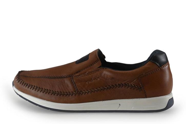 Rieker Instappers in maat 42 Cognac | 10% extra korting, Kleding | Heren, Schoenen, Overige kleuren, Zo goed als nieuw, Overige typen