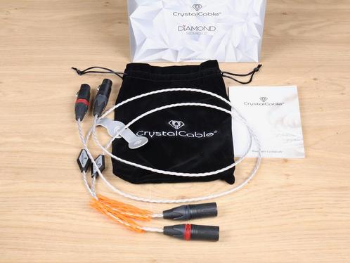 Crystal Cable Micro2 Diamond highend silver-gold audio inter, Audio, Tv en Foto, Audiokabels en Televisiekabels, Overige kabels