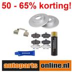 Remschijven + Remblokken Renault Megane voorzijde, Auto-onderdelen, Verzenden, Nieuw, Renault