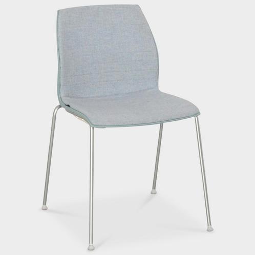 Kastell Kalea designkantinestoel - Blauw/Grijs Groen, Huis en Inrichting, Stoelen, Ophalen of Verzenden