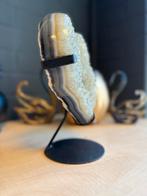 Agaat hart op stand (Aardende, stabiliserend werking), Ophalen of Verzenden, Mineraal
