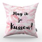 Valentijn kussen Mag ik je kussen? - 30 cm, Huis en Inrichting, Woonaccessoires | Kussens, Verzenden, Nieuw