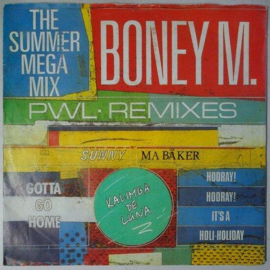 Boney M. - The summer mega mix - Single, Cd's en Dvd's, Vinyl Singles, Verzenden