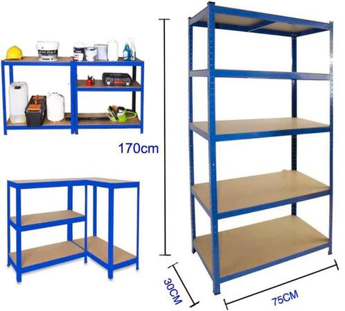 Nieuwe Stellingkast Werkplaats - Magazijnrek - Tot 875 kg, Huis en Inrichting, Kasten | Stellingkasten, Nieuw, Verzenden