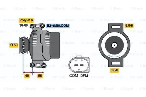 Dynamo / Alternator MERCEDES-BENZ E-KLASSE (E 350,E 350 C..., Auto-onderdelen, Motor en Toebehoren, Nieuw, Ophalen of Verzenden