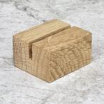 HOCHO Eikenhouten Mini Kaartenhouder 34 mm – Stijlvolle e., Huis en Inrichting, Ophalen of Verzenden, Nieuw
