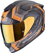 Scorpion EXO-1400 Evo II Air Linart Zwart Oranje, Motoren, Kleding | Motorhelmen, Nieuw met kaartje, Overige merken, Heren, Verzenden
