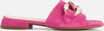 Gabor - Maat 38 - Slippers roze Suede, Kleding | Dames, Schoenen, Nieuw, Verzenden