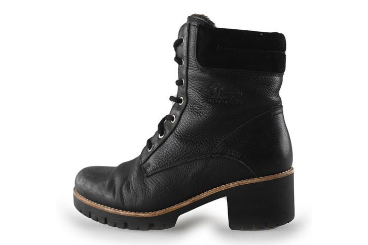 Panama Jack Veterboots in maat 40 Zwart | 10% korting, Kleding | Dames, Schoenen, Zwart, Zo goed als nieuw, Overige typen, Verzenden