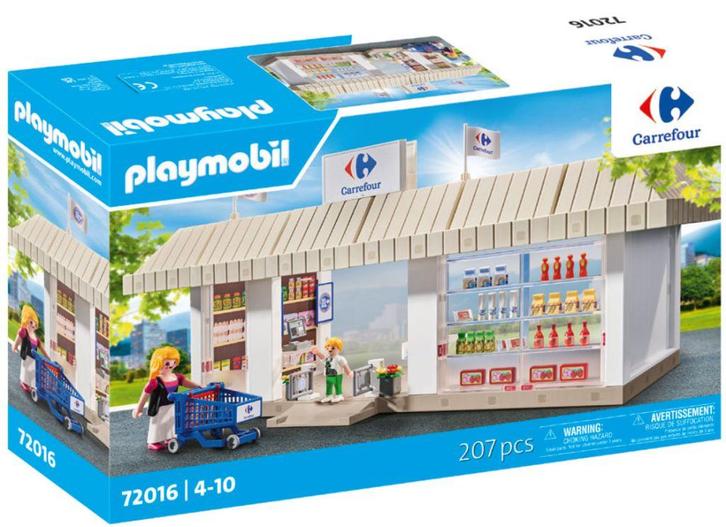 Playmobil Carrefour Supermarkt – 72016 (Nieuw), Kinderen en Baby's, Speelgoed | Playmobil, Nieuw, Verzenden