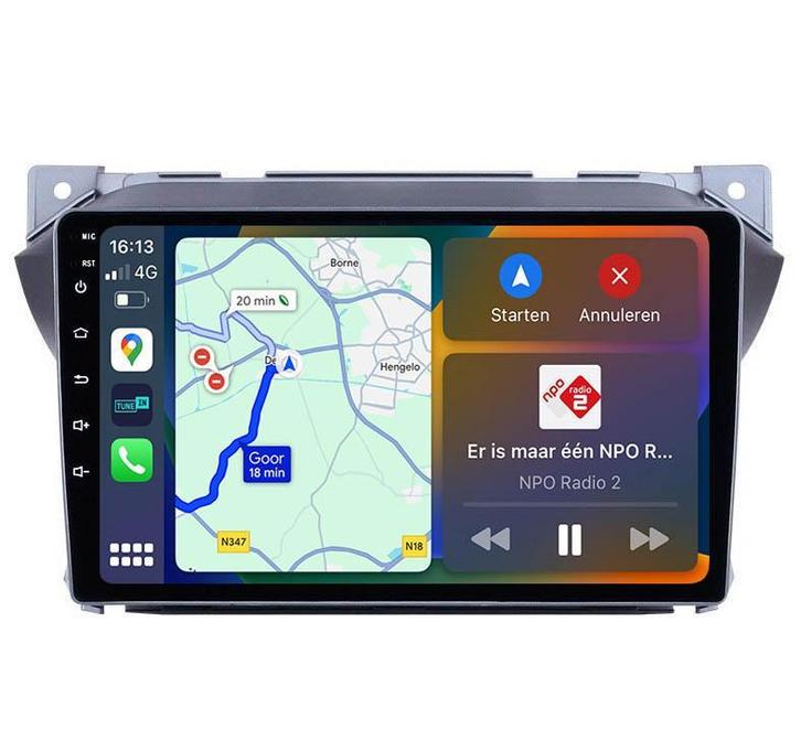 Suzuki Alto Navigatie Radio met Apple Carplay Android Auto, Auto diversen, Autoradio's, Nieuw, Ophalen of Verzenden