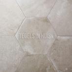 Hexagon zeshoek tegels notenkleur 25x30cm  tegeloutlet, Ophalen of Verzenden, Nieuw, Keramiek, 10 m² of meer