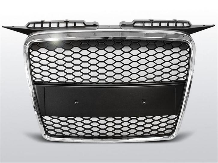 Grille | RS type | Audi A3 8P 2005-2008 | ABS Kunststof | ch, Auto-onderdelen, Carrosserie en Plaatwerk, Nieuw, Audi, Verzenden