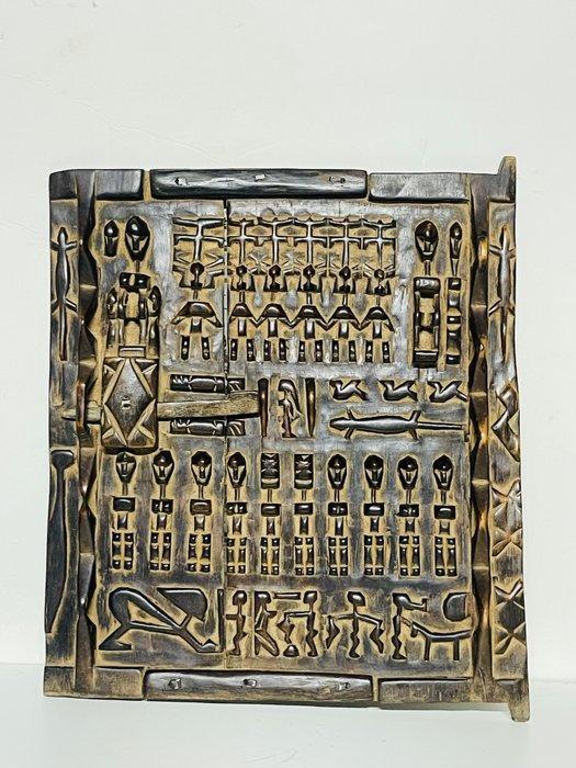 poort van de zolder - dogon - Dogon - Mali (Zonder, Antiek en Kunst, Kunst | Niet-Westerse kunst