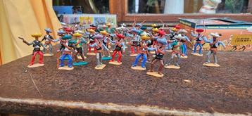 Timpo Toys - Speelgoed 36x Mexicans - 1970-1980 - Verenigd beschikbaar voor biedingen