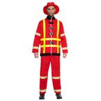 Brandweerman Kostuum Heren, Kleding | Heren, Nieuw, Verzenden