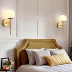 LED Glazen Bol Wandlamp – Moderne Sfeerlamp voor Huisen Kame, Verzenden, Nieuw