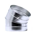 Bocht 30 graden 125 mm, Doe-het-zelf en Verbouw, Ventilatie en Afzuiging, Verzenden, Nieuw