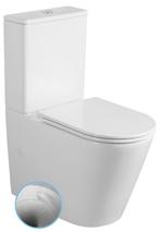 BWS AVI duoblok Rimless Glans wit Tornado Spoeling incl, Doe-het-zelf en Verbouw, Sanitair, Ophalen of Verzenden, Nieuw, Overige typen