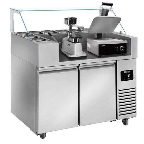 GGM Gastro | Voorbereidingstafel - 1210mm - 2 deuren - voor, Zakelijke goederen, Horeca | Meubilair en Inrichting, Nieuw in verpakking