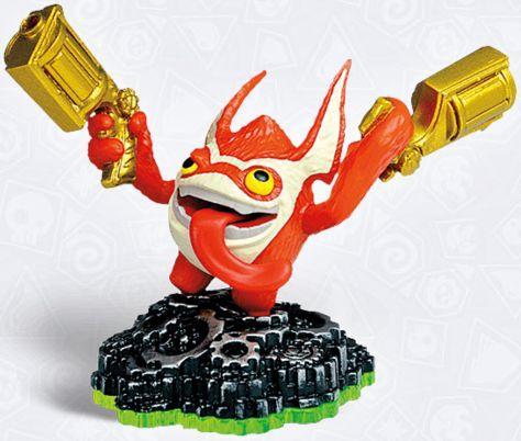 Skylanders Spyros Adventure - Tech-Trigger Happy (Diversen), Verzamelen, Beelden en Beeldjes, Zo goed als nieuw, Ophalen of Verzenden