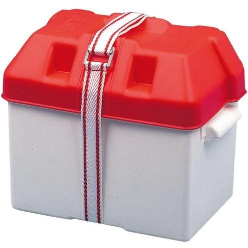 Accubak met Veiligheidsriem 290x180x260mm, Watersport en Boten, Accessoires en Onderhoud, Ophalen of Verzenden