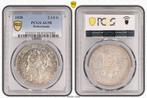Koningin Wilhelmina 2 1/2 gulden 1938 AU58 PCGS, Postzegels en Munten, Munten | Nederland, Verzenden, Koningin Wilhelmina, Losse munt