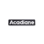 Typeplaat Acadiane, 155x34mm, Auto-onderdelen, Ophalen of Verzenden, Nieuw, Citroën