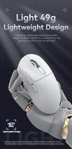 2dekans | Attack Shark X3 draadloze gaming muis PAW3395,, Computers en Software, Muizen, Ophalen of Verzenden, Zo goed als nieuw