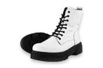 Poelman Veterboots in maat 40 Wit | 10% extra korting, Poelman, Verzenden, Wit, Overige typen