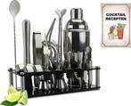 2dekans | KitchenBrothers Cocktail Set met Cocktailshaker -, Ophalen of Verzenden, Zo goed als nieuw