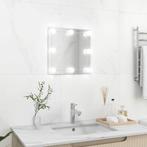 vidaXL Wandspiegel met LED-lampen vierkant glas, Huis en Inrichting, Woonaccessoires | Spiegels, Verzenden, Nieuw