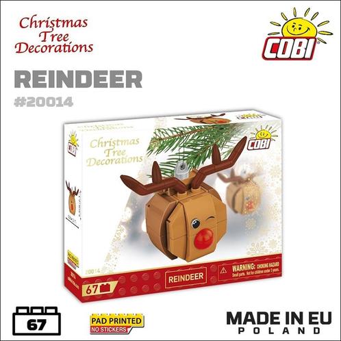 COBI 20014 Reindeer (Bouwsets Diversen), Kinderen en Baby's, Speelgoed | Bouwstenen, Nieuw, Verzenden