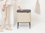 Brabantia Bo Touch Bin Prullenbak - 36 liter - Soft Beige, Verzenden, Zo goed als nieuw