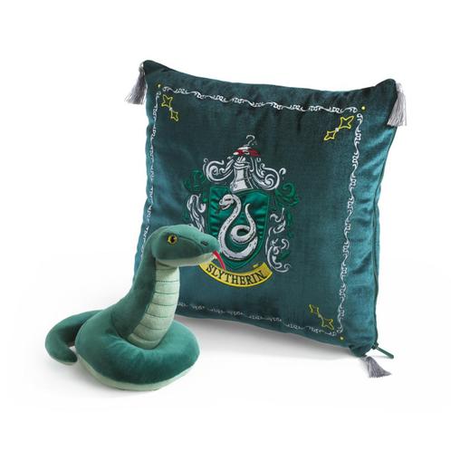 Harry Potter Slytherin Kussen en Knuffel, Verzamelen, Harry Potter, Nieuw, Ophalen of Verzenden