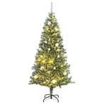 vidaXL Kunstkerstboom met 300 LEDs kerstballen en sneeuw, Diversen, Kerst, Verzenden, Nieuw