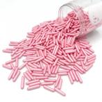 Sprinkles Rods Pink Dull 90g, Hobby en Vrije tijd, Taarten en Cupcakes maken, Verzenden, Nieuw