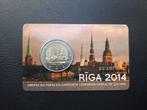 Letland. 2 Euro 2014 Riga - European Capital of Culture