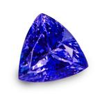 Tanzaniet - 3.71 ct - International Gemological Institute, Nieuw