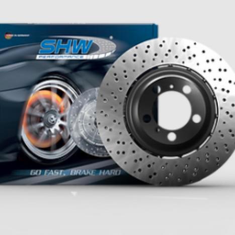 SHW 2021 BMW M3 / 21-22 BMW M4 Front Left Drilled, Auto-onderdelen, Remmen en Aandrijving, Ophalen of Verzenden