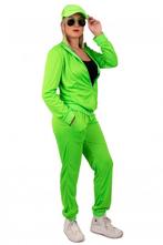 Trainingspak Dames Neon Groen, Kleding | Dames, Carnavalskleding en Feestkleding, Verzenden, Nieuw