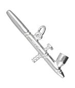 Zilveren Airbrush pistool kettinghanger, Verzenden, Nieuw