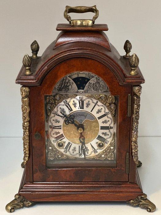 Tafelklok - Vintage Hout - 1980-1990, Antiek en Kunst, Antiek | Klokken