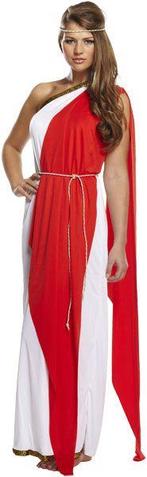 Romeinse toga dame, Verzenden, Nieuw, Feestartikel