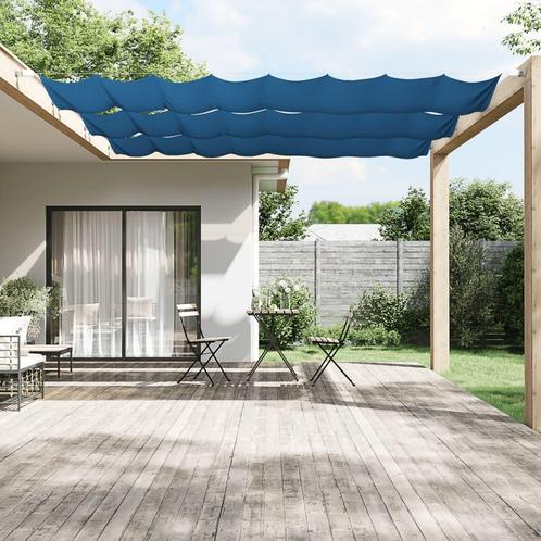 vidaXL Luifel verticaal 60x1000 cm oxford stof blauw, Tuin en Terras, Zonneschermen, Nieuw, Verzenden