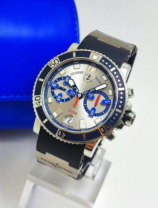 Ulysse Nardin - Maxi Marine Diver Chronograph - 8003-102 -, Sieraden, Tassen en Uiterlijk, Horloges | Heren