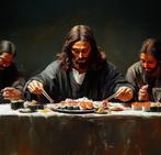 I_KONIQ - Sushi last supper XXL cm 50 x 150