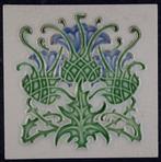 Jugendstil Tegel - Floraal - Manufactures Céramiques