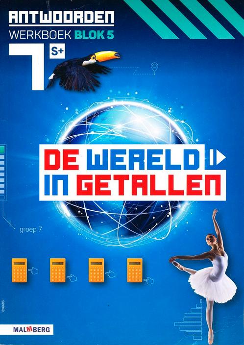 De wereld in Getallen versie 5 Antwoorden blok 5 groep 7 S p, Boeken, Schoolboeken, Nieuw, Verzenden